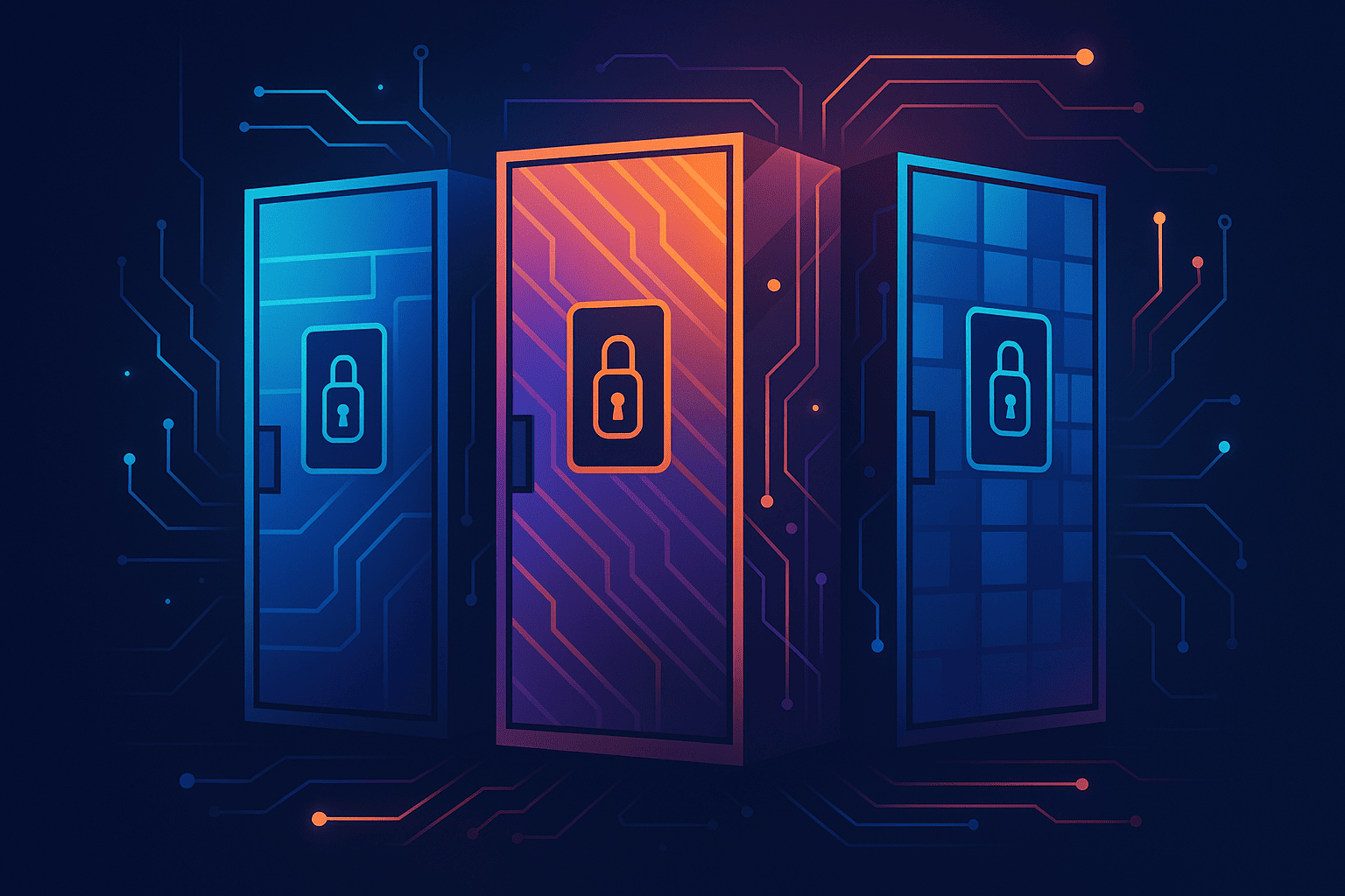 Manager using self storage management software dashboard on laptop