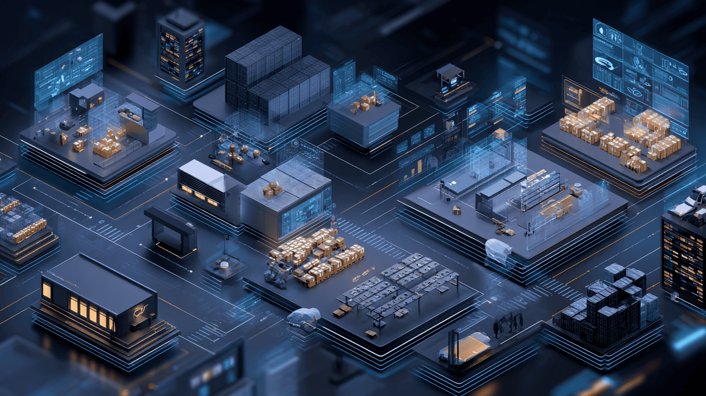 Illustration showing the widening AI innovation gap between early adopters and lagging companies