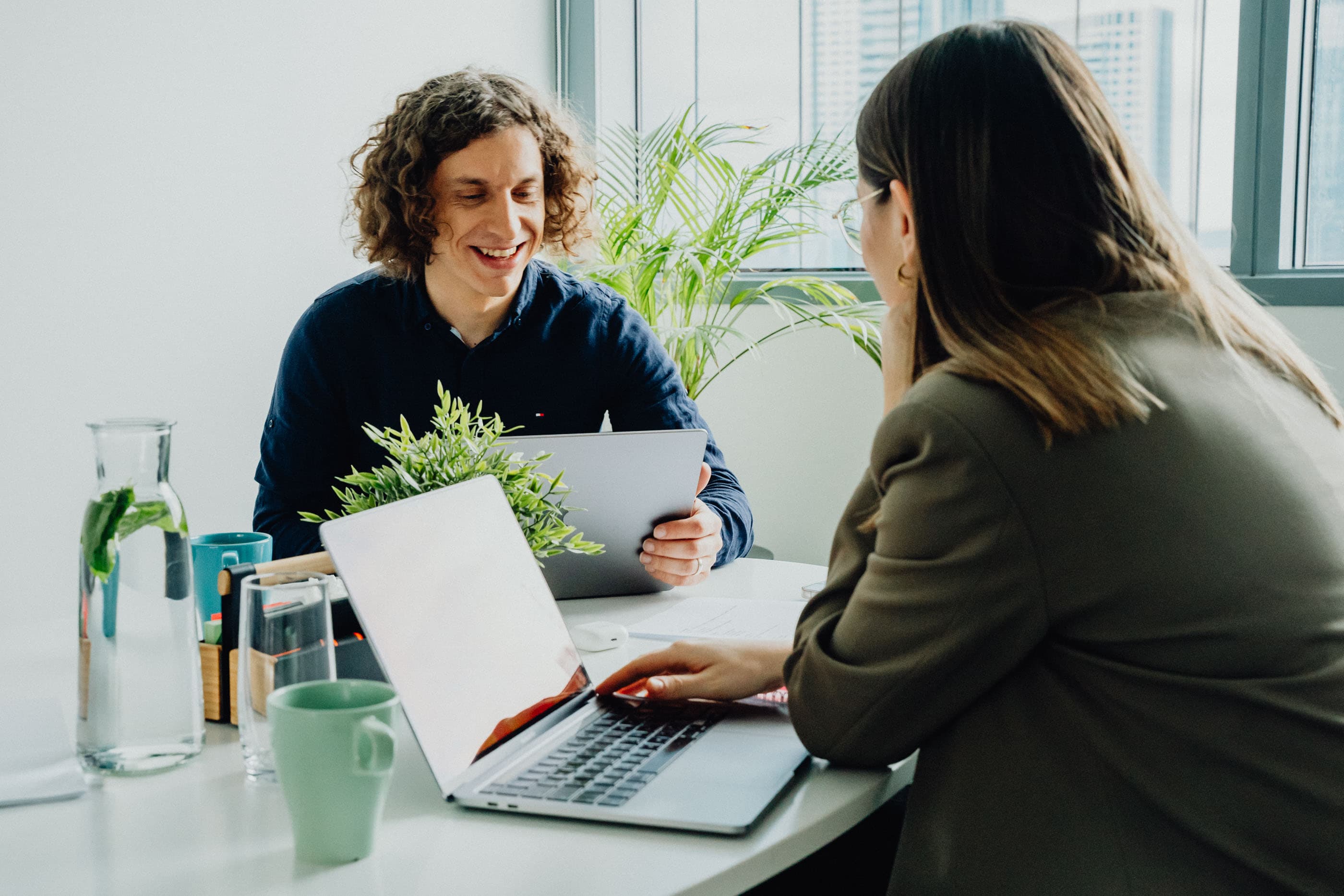 Development team collaborating through outsourcing strategies