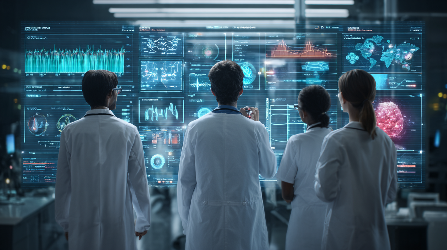 Doctor using artificial intelligence tools to create personalized treatment plans